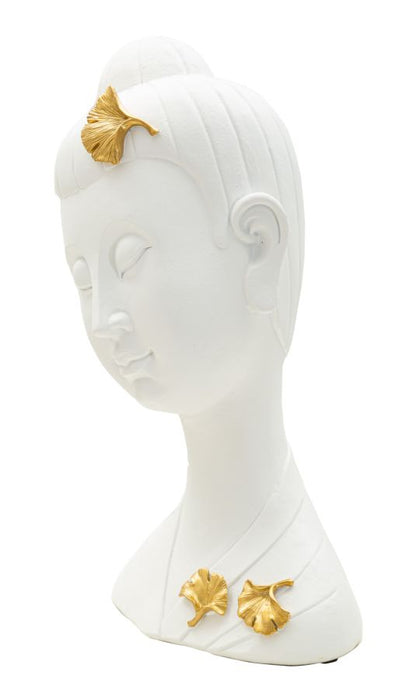 Dekorative Buddha-Kopf - 21,5x16x35 cm