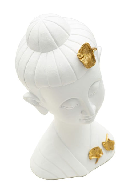 Dekorative Buddha-Kopf - 21,5x16x35 cm