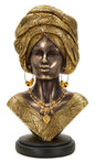 Elegant African Sculpture 21x16x38 cm