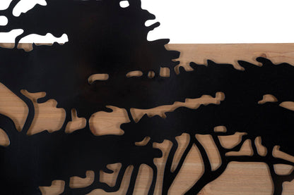 Set di Pannelli Decorativi in Ferro e Legno Lagos 3pz - Design Unico per la Tua Casa
