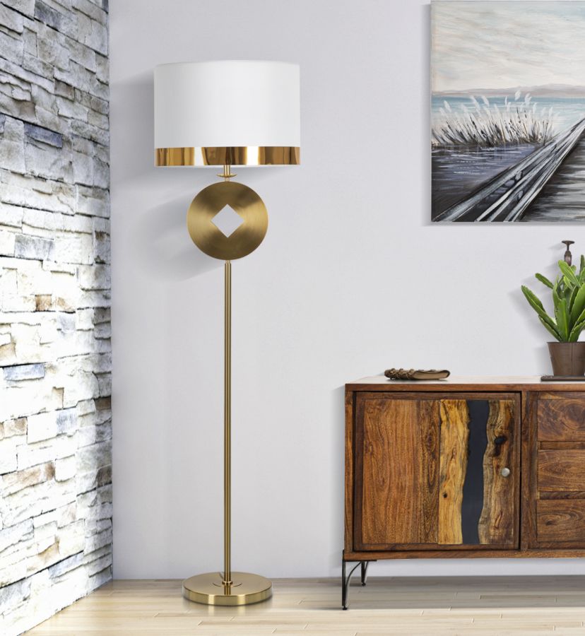 Stehlampe Eleganza Coin Ø 40x151 cm