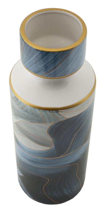 Elegant Ceramic Tall Vase Ø 14 cm, 40 cm Height