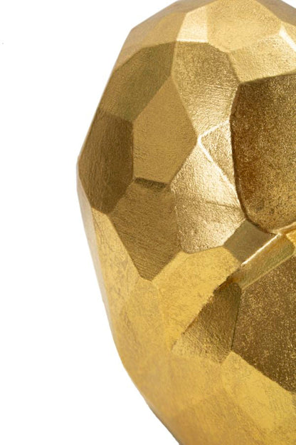 Vase Herz Gold 19x9x18 cm