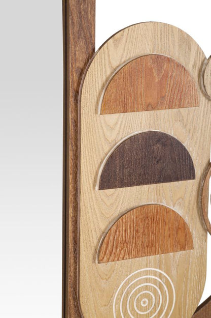 Runder Wandspiegel Block Ø 80x3 cm