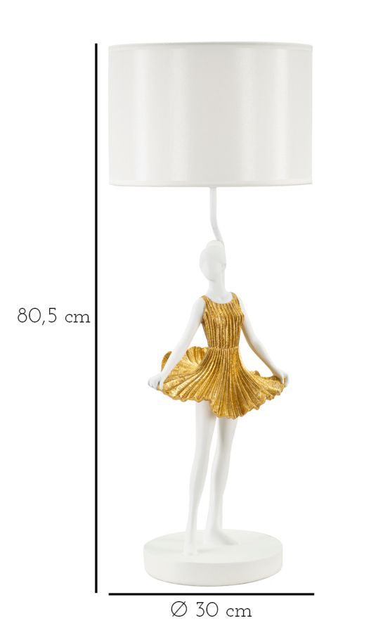 Ballerina Elegance Table Lamp cm ø 32x90.5