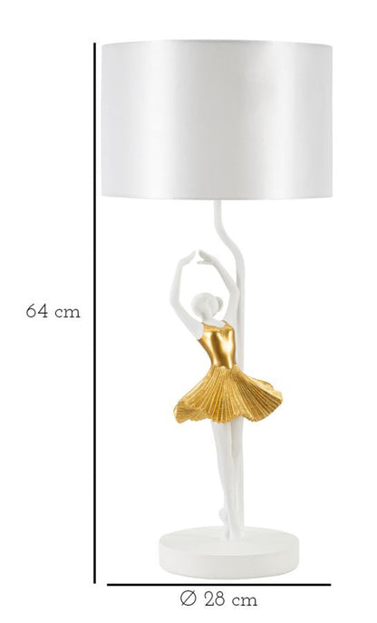 Tischleuchte Eleganza Ballerina cm ø 28x64