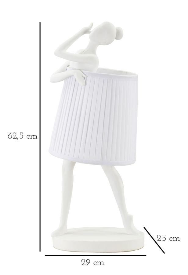 Lampe Eleganza Ballerina cm ø 29x25x62,5