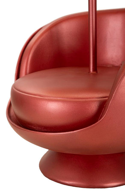 Lampada da Tavolo Retro Rossa Ø 26x43 cm