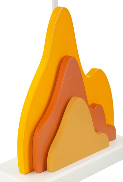 Tischleuchte Design Flamme -a- 30x57 cm