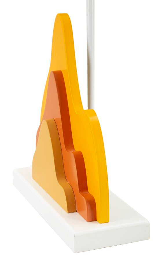 Tischleuchte Design Flamme -a- 30x57 cm