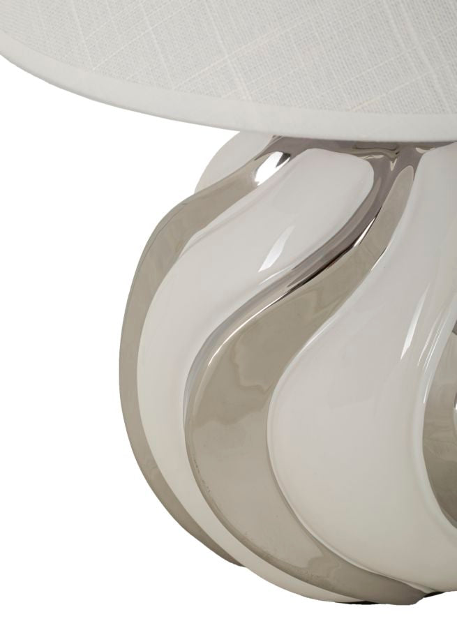 Elegante Tischleuchte Shiney cm ø 30x42