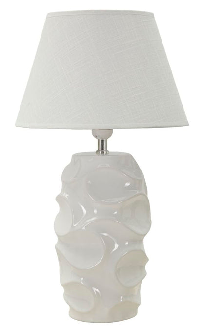 Elegante Tischleuchte Warschau Ø 30 cm x 52 cm