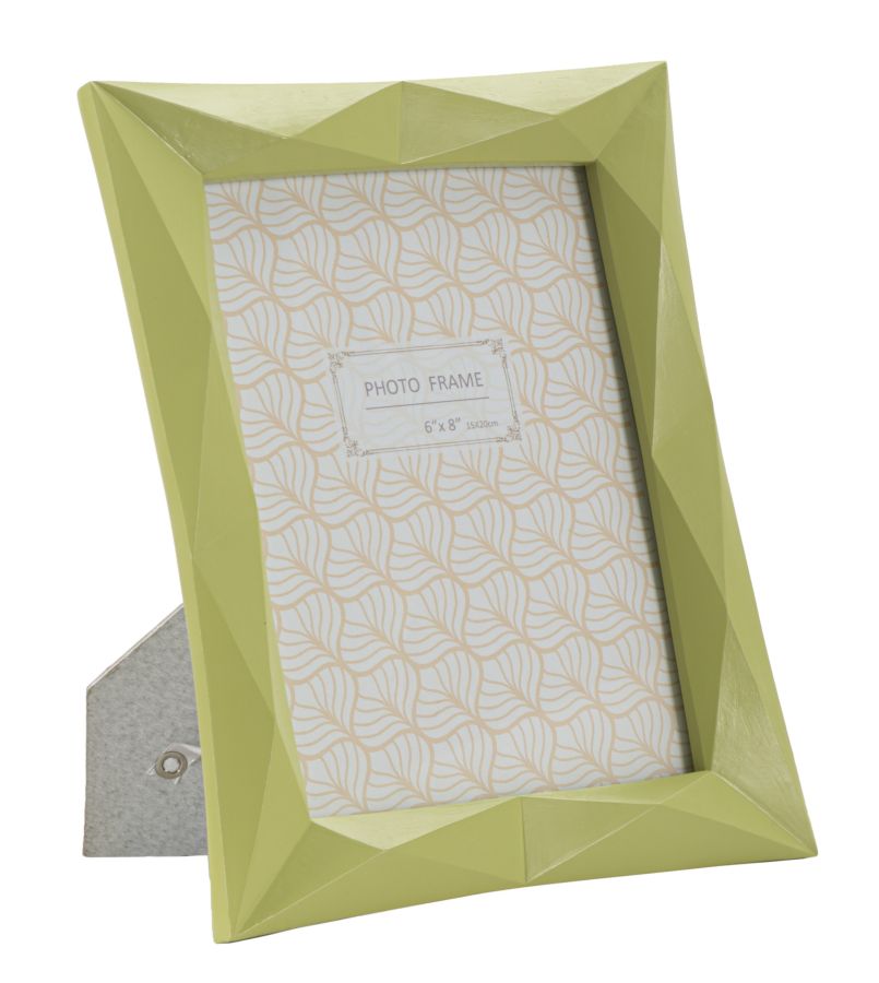Eleganter grüner Rahmen 21,5x2,5x25,8 cm (Innen 15x20 cm)