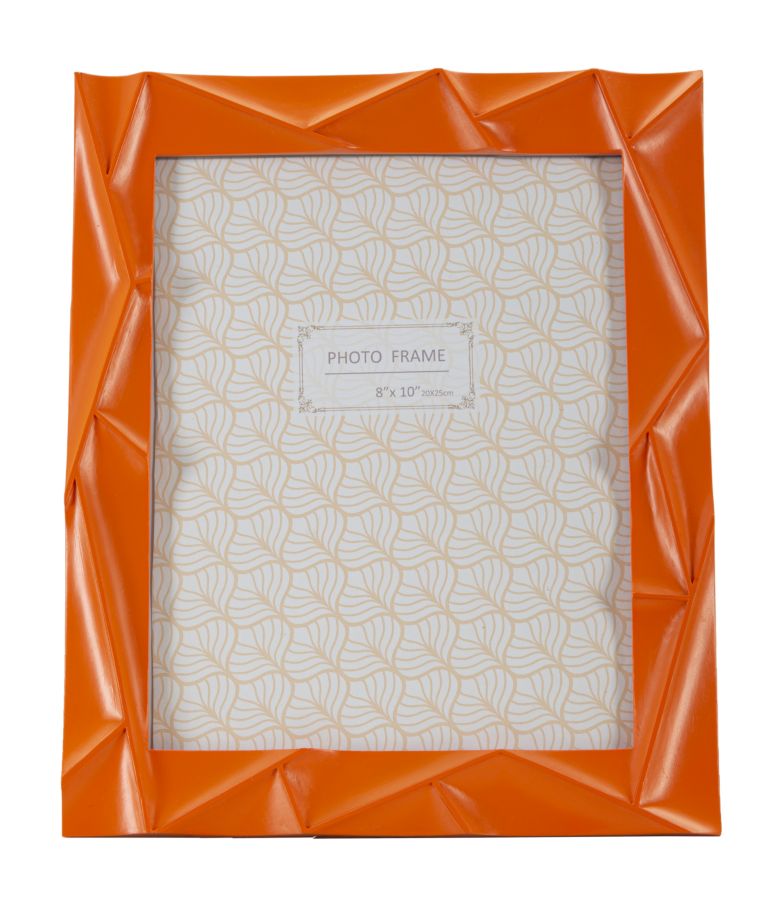 Cornice rettangolare arancione cm 25,8x2x31 (misura interna cm 20x25)