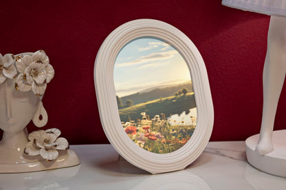 Cornice Ovale Elegante 20x2x25 cm (dimensione interna 15x20 cm)