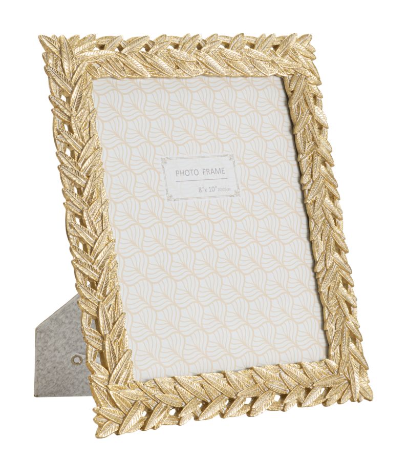 Eleganter Bilderrahmen Solis mit Blattmotiv 26,7x1,8x31,8 cm