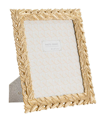 Eleganter Bilderrahmen Solis mit Blattmotiv 26,7x1,8x31,8 cm