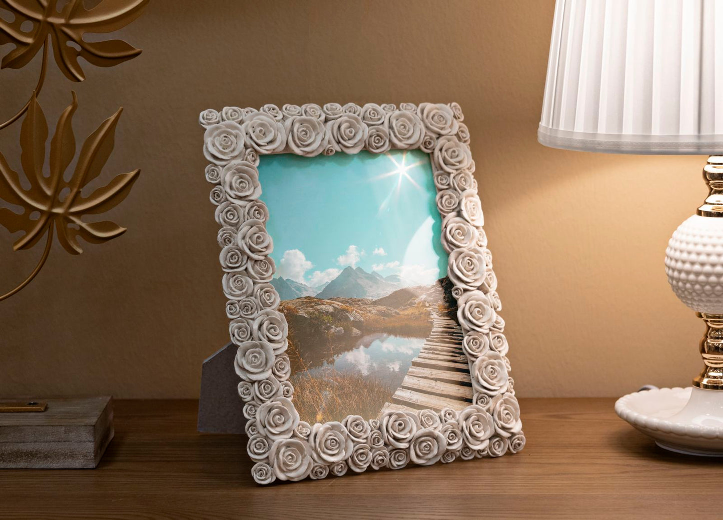 Bilderrahmen Rosel Elegant 21x2,3x26,2 cm (Innen 15x20 cm)