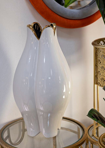 Eleganter Keramiktopf Potter Ø 21 cm – Höhe 40 cm