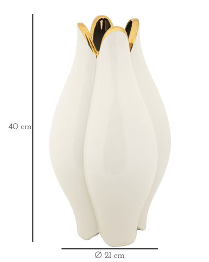Eleganter Keramiktopf Potter Ø 21 cm – Höhe 40 cm