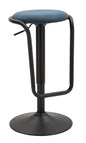 Destiny Navy Blue Bar Stool Ø 41 cm Adjustable Height 61-83 cm