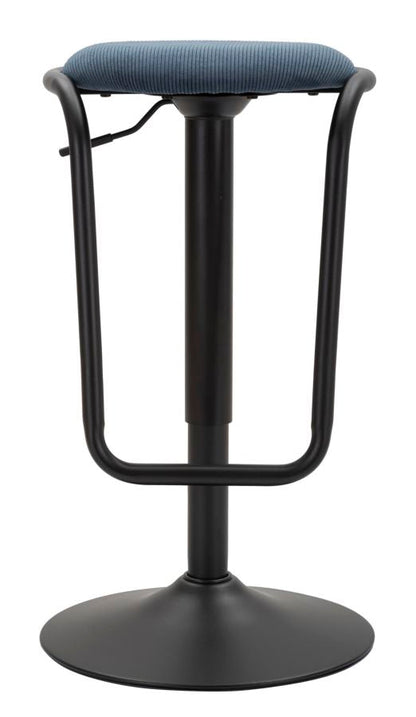 Barhocker Destiny Marineblau Ø 41 cm Höhenverstellbar 61-83 cm