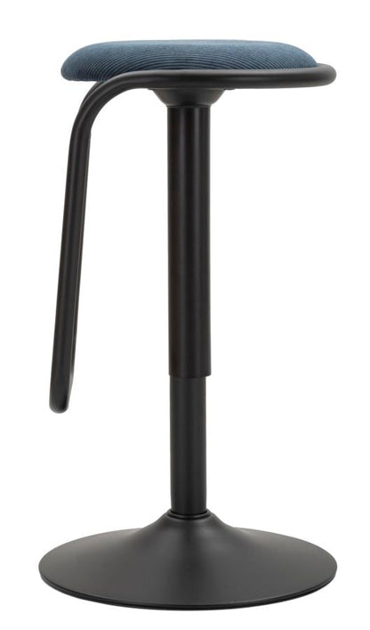 Barhocker Destiny Marineblau Ø 41 cm Höhenverstellbar 61-83 cm
