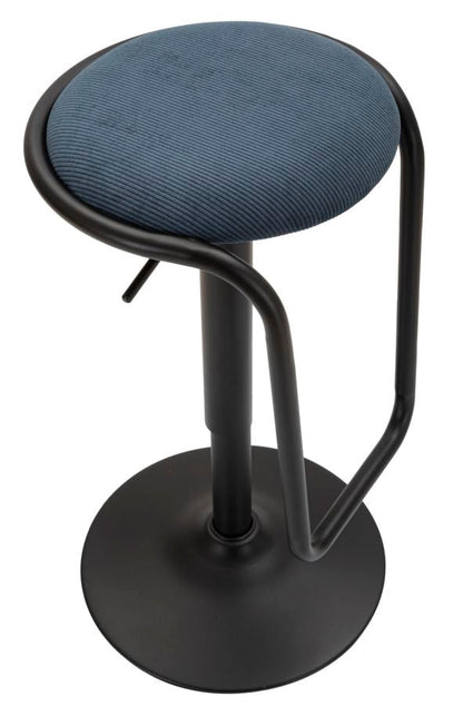 Barhocker Destiny Marineblau Ø 41 cm Höhenverstellbar 61-83 cm