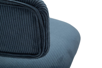 Verstellbarer Barhocker Navy im Retro-Stil 41x47,5x85-106,5 cm (Sitzhöhe 61-83 cm)