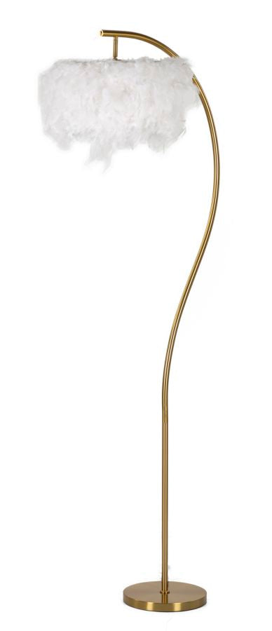 Elegante Bogen-Stehlampe 60x33x170 cm