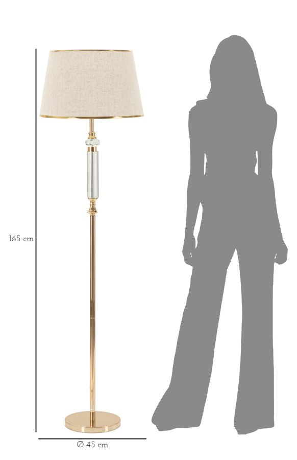Stehleuchte Praga Elegant 45x165 cm