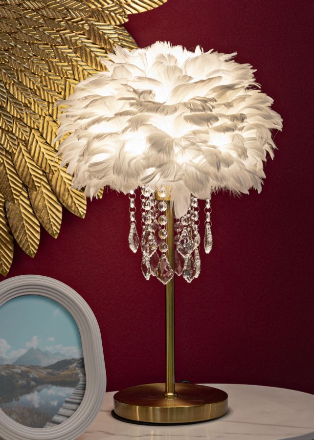 Lampada da Tavolo Diamon Elegante Ø 30x55 cm