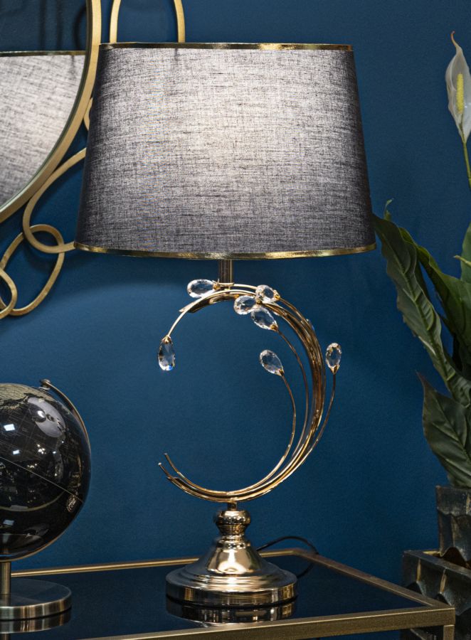 Lampada da Tavolo Design Bruxelles Ø 36 cm, Altezza 65 cm