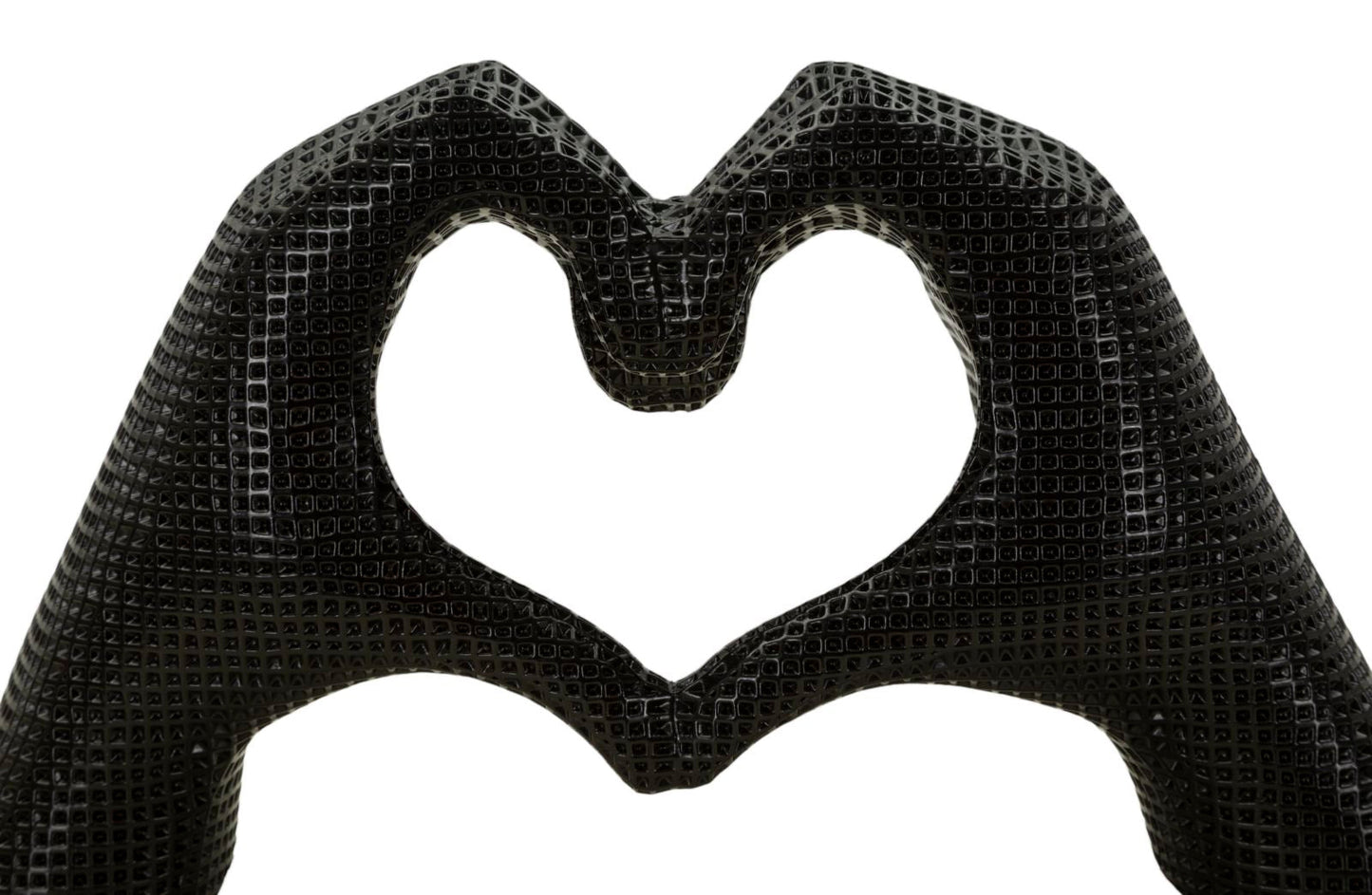 Skulptur Lover Black Cm 25X7,5X13,5 Für liebevolle Dekoration
