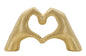 Sculpture Lover Gold Cm 25X7,5X13,5 For Every Elegant Environment
