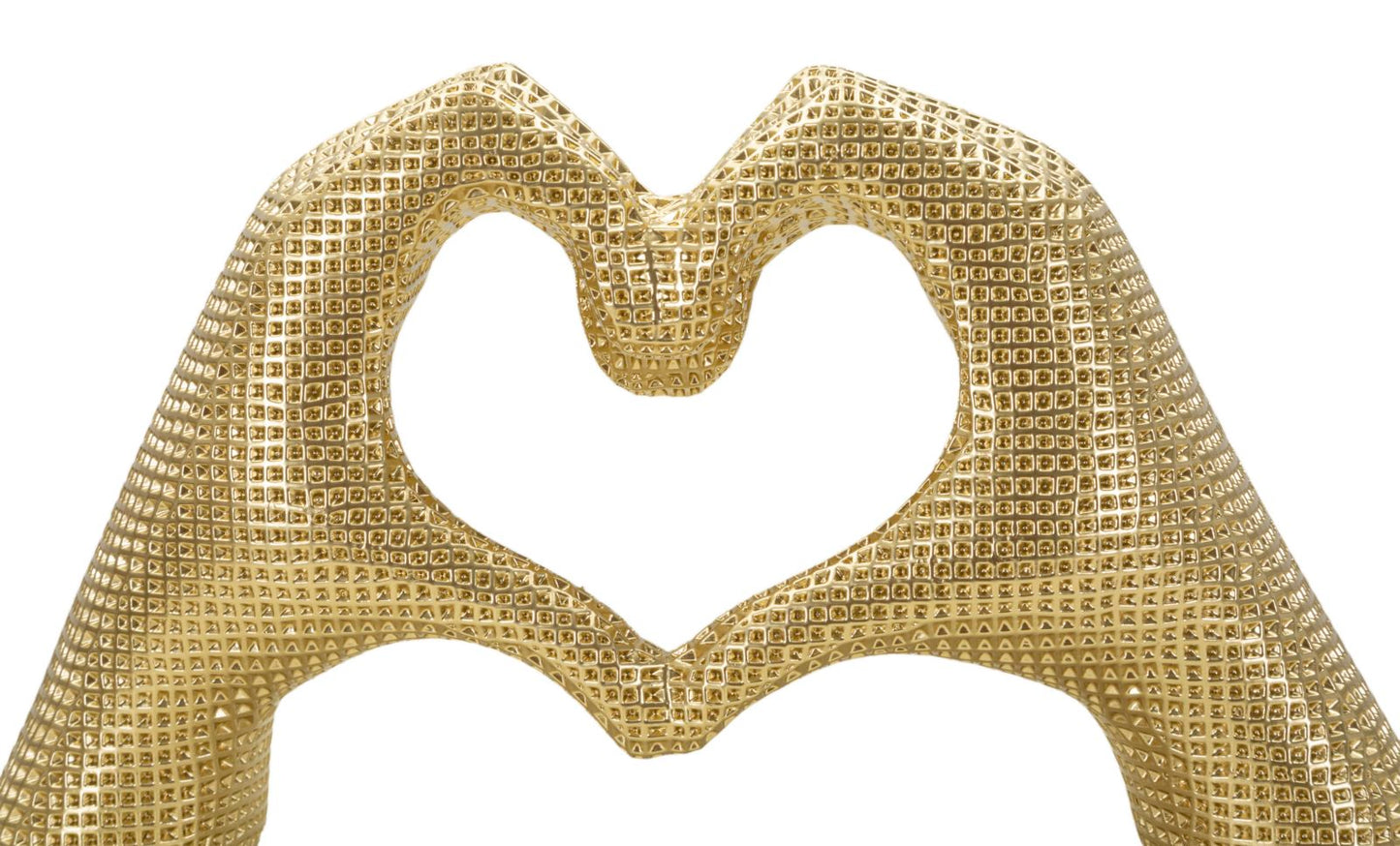 Scultura Lover Gold Cm 25X7,5X13,5 Per Ogni Ambiente Elegante