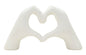 Sculpture Lover White Cm 25X7.5X13.5 To Decorate With Love