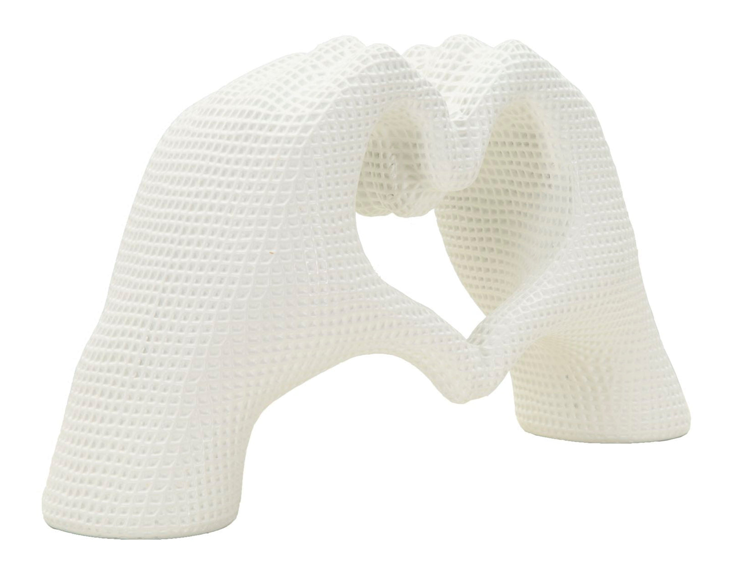 Scultura Lover White Cm 25X7,5X13,5 Per Decorare Con Amore