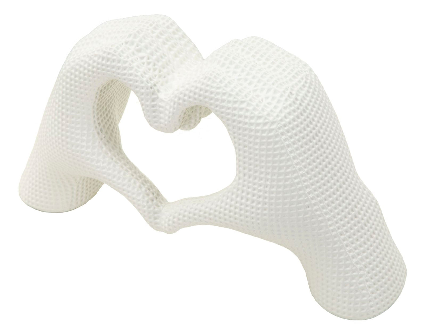Scultura Lover White Cm 25X7,5X13,5 Per Decorare Con Amore