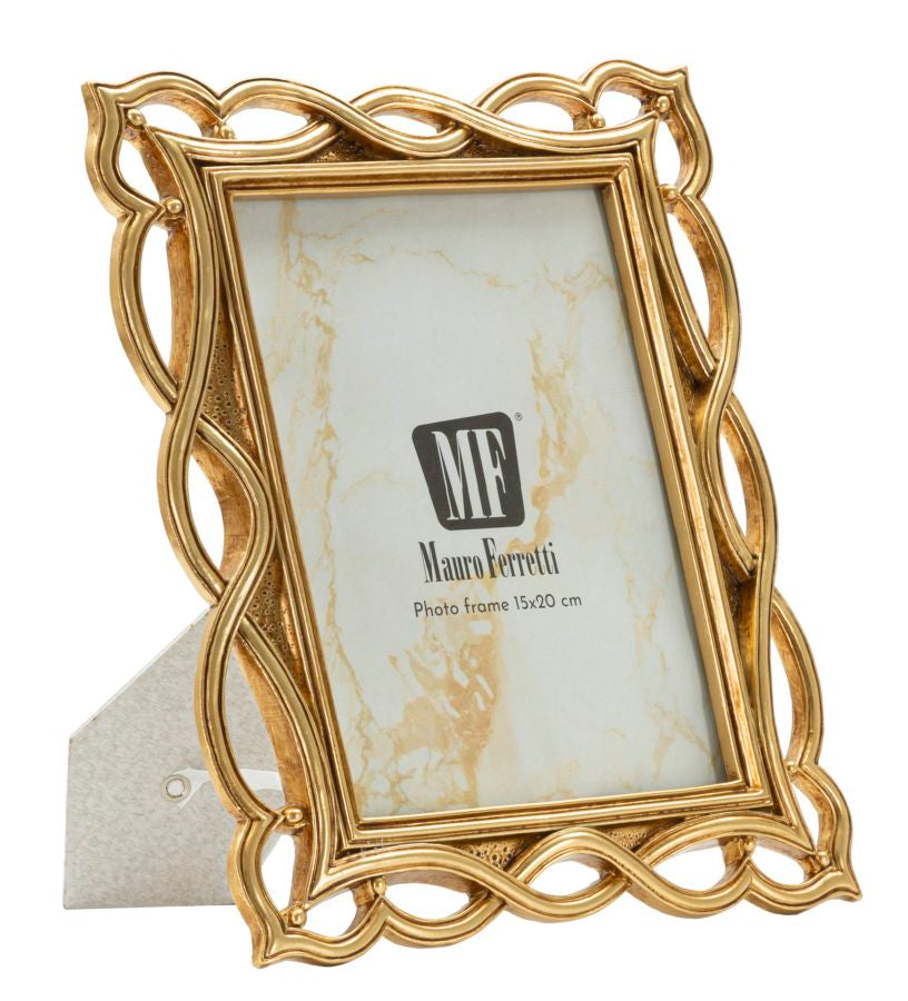 Cornice Wave Cm 23X1,8X27,9 Misura Interna Cm 15X20 Elegante