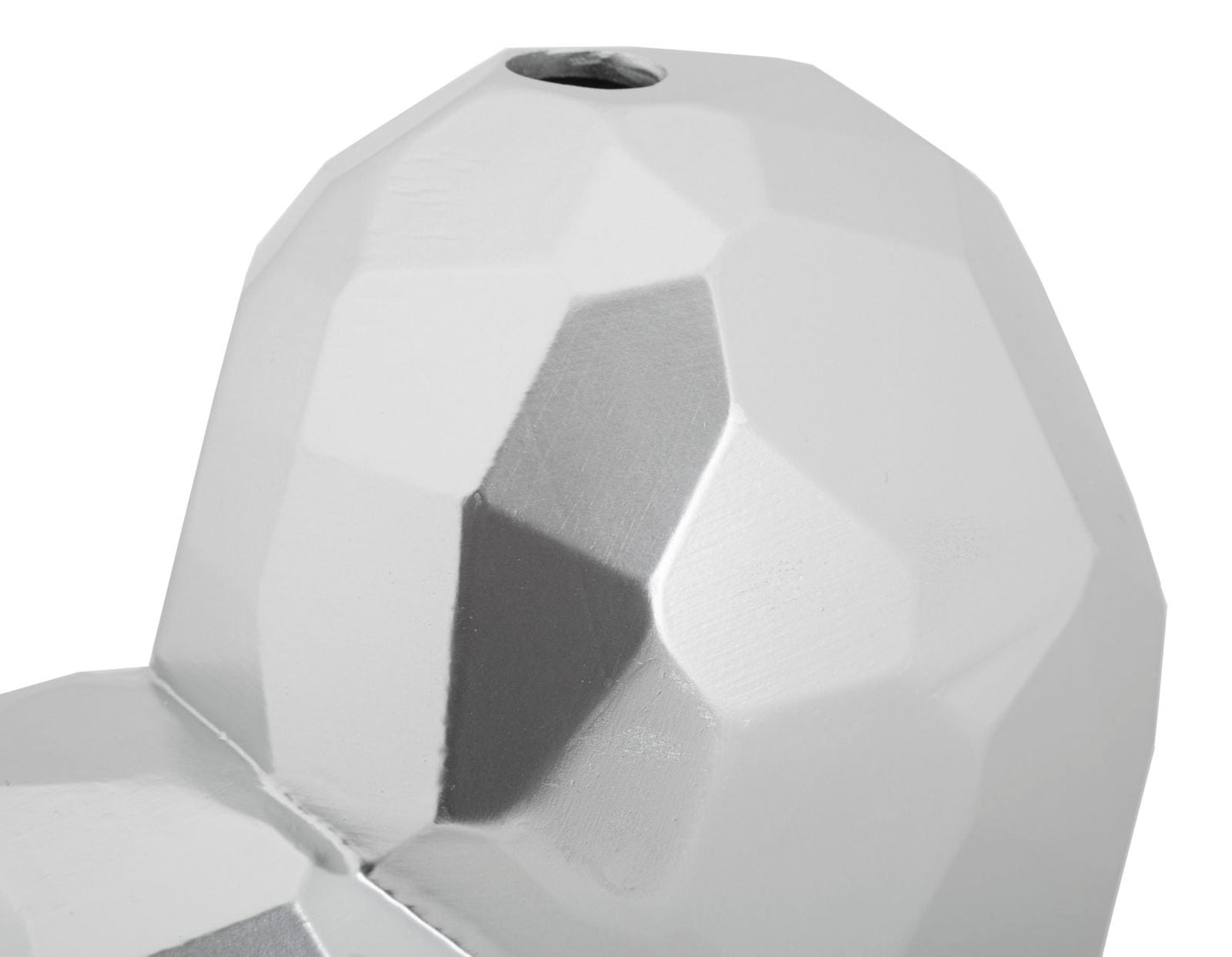 Vaso Heart Silver Cm 19X9X18 Elegante e Moderno