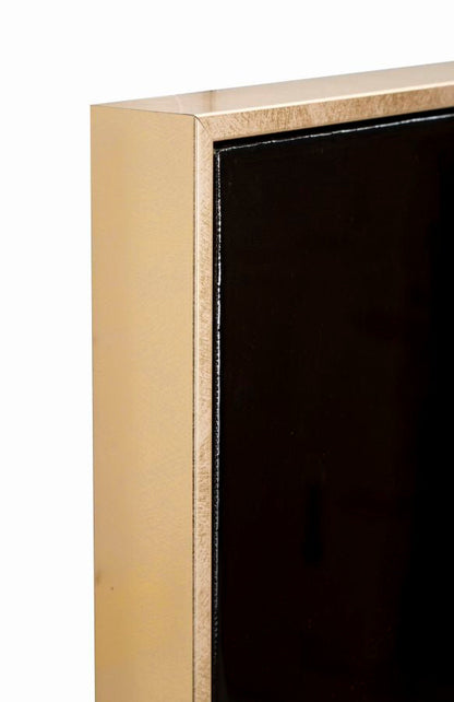 Dipinto Su Tela Laccato Marty C/Cornice -A- Elegante 62X4X92