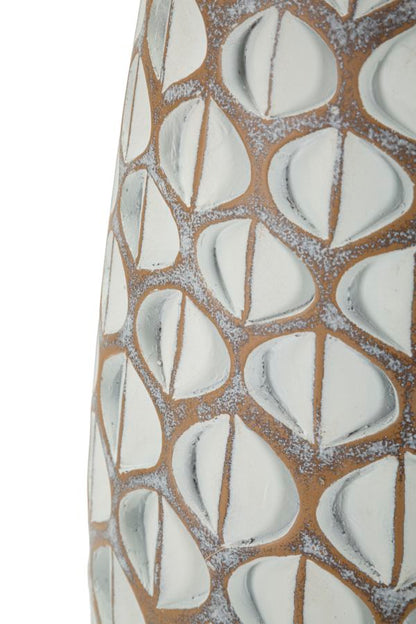 Vaso Resina Tibet Cm Ø 20X45,5 Design Moderno Elegante