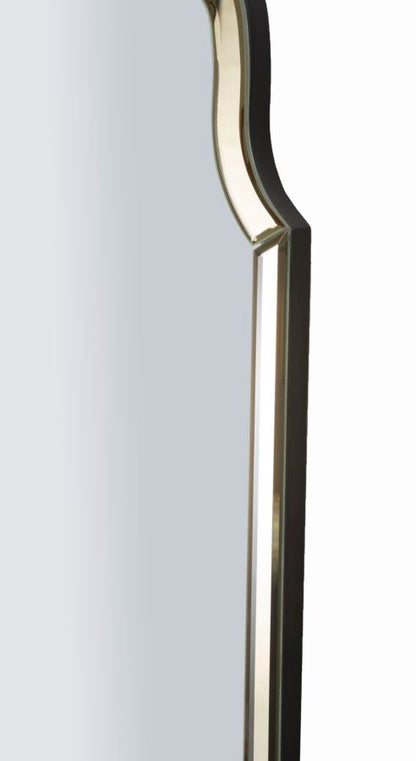 Specchio Da Muro Istanbul Oro Cm 60X2X150 Elegante Design