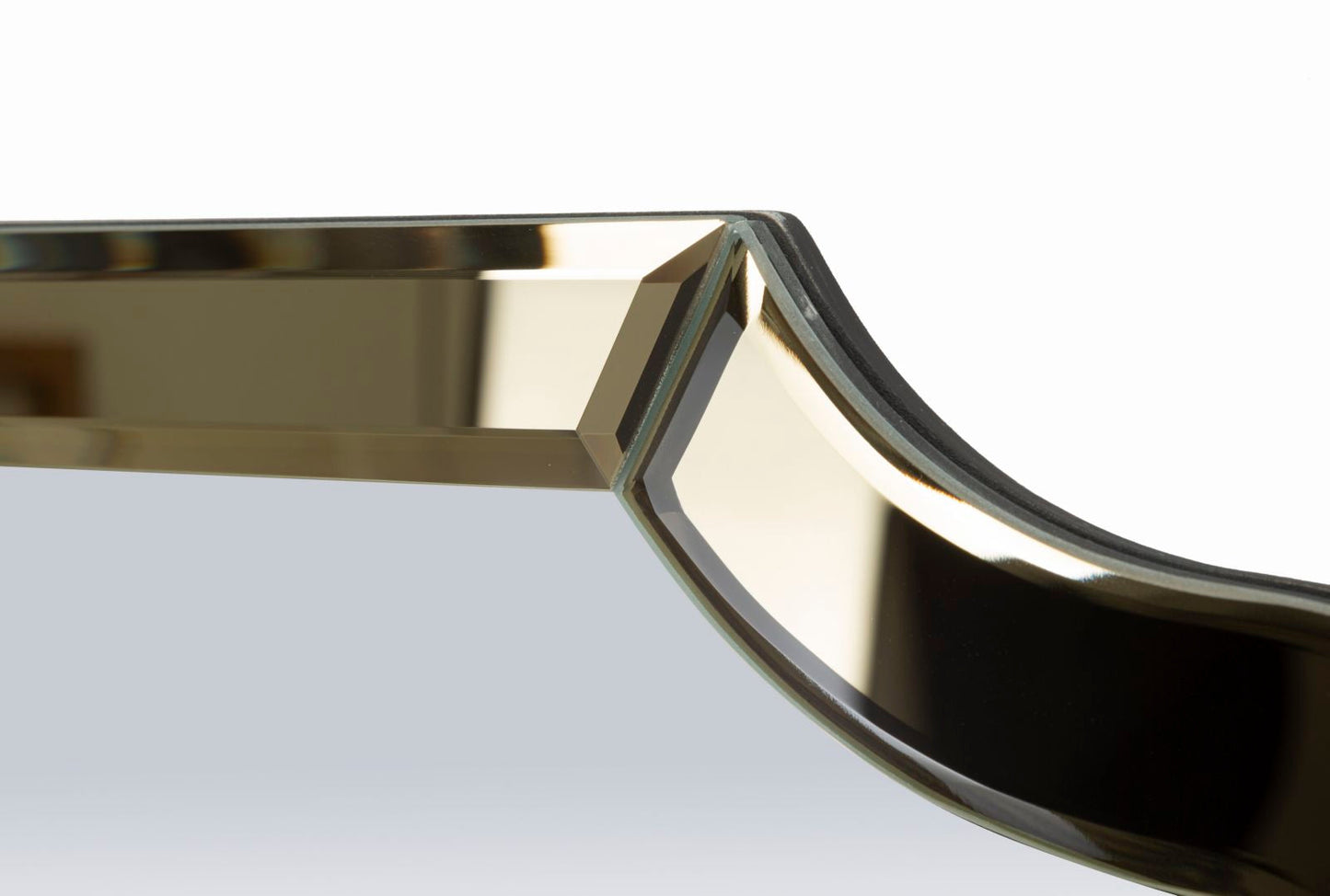 Specchio Da Muro Istanbul Oro Cm 60X1X90 Elegante E Raffinato