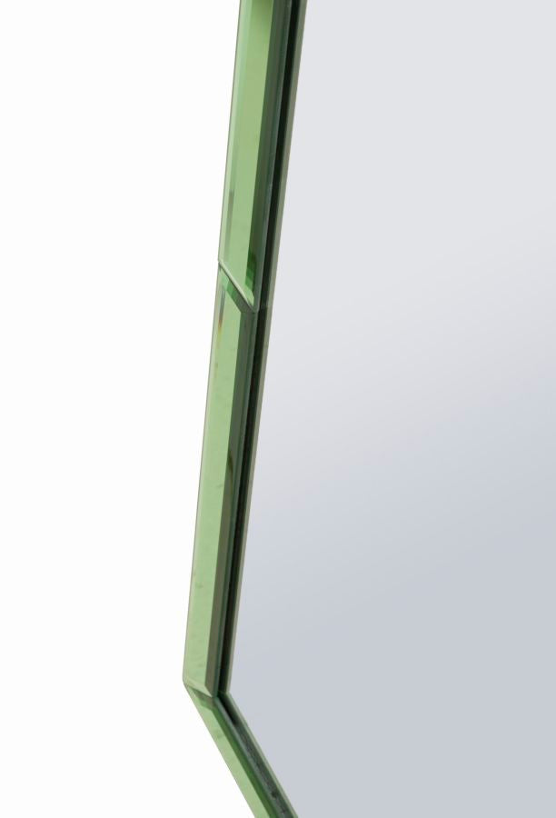 Specchio Da Muro Baku Verde Cm 55X2X150 Design Elegante