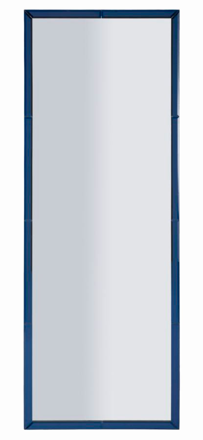 Wandspiegel Berlin Blau 55x2x150 cm Elegant und Modern