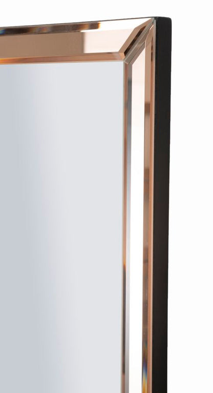 Specchio Da Muro Berlino Rosa Cm 55X2X150 Design Elegante