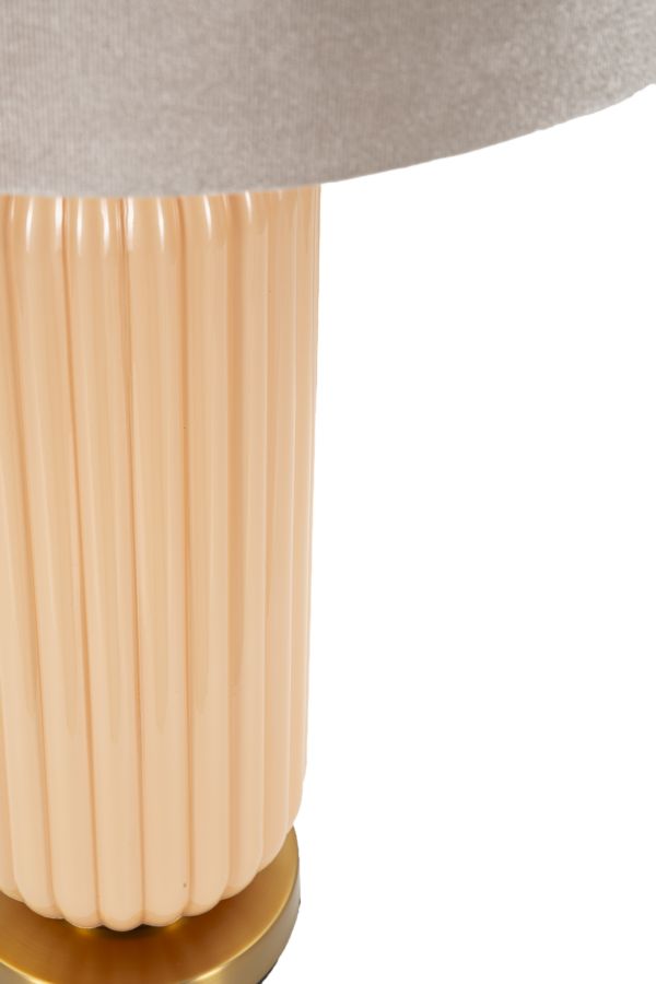 Lampada Da Tavolo Perly -C- Cm Ø 35,5X64 Elegante Design