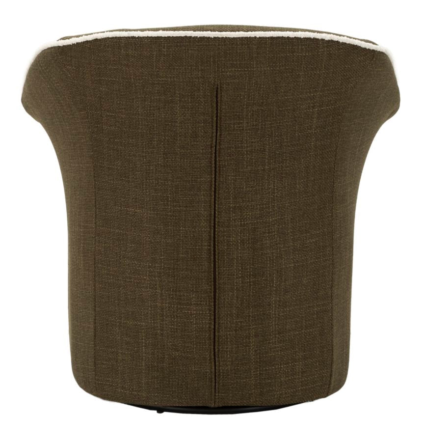 Drehsessel Siena Grün 83,5x66x80 cm Elegant